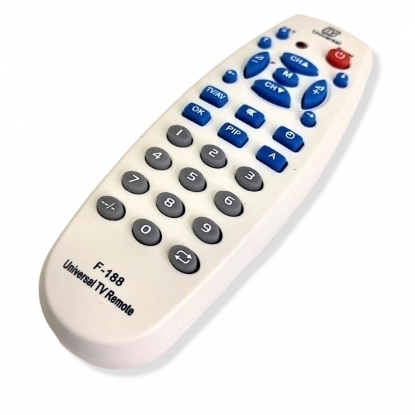 Mini control remoto universal para TV modelo F-188