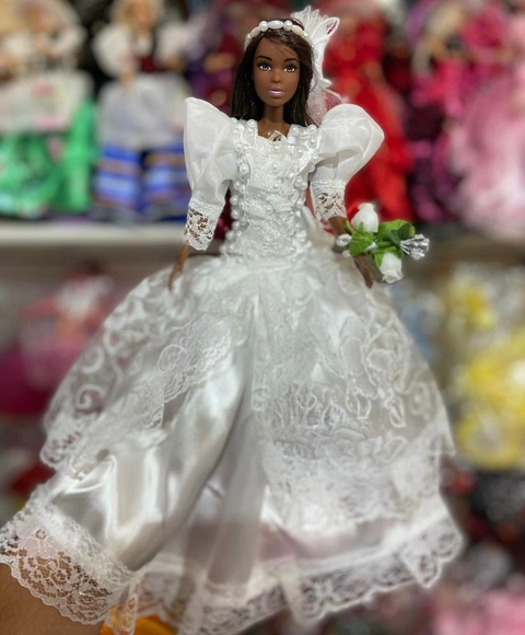 Roupa barbie luxo - cinderela borboleta no Shoptime