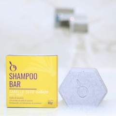 Shampoo Solido Cabello Seco Dañado Con Palta Y Sesamo