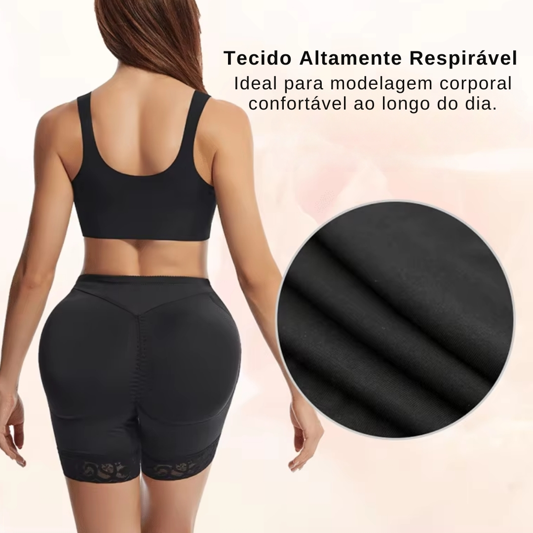 bermuda modeladora, shorts modelador, cinta short alta compressão, cinta shorts, short cinta modeladora, modelador bermuda, shorts modeladora, shorts com enchimento,