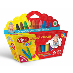 Crayón Lavables Vinci Bebé 10