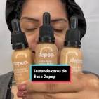 Mulher , hoje testo três cores da Base Fluida da Dapop. Siga  @mulherantenadissima para mais dicas 😉 #testandocoresdebase  #mulherantenadissima #basenacional #basedapop