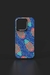 Funda "Escarabajos Turquesa y Naranja" - Estilo Único en Azul Vibrante