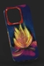 Funda "Embers of Elegance" - Estilo Azul Marino con Distintivo Rojo y Elementos de Fogata - comprar en línea