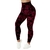 Imagem do Leggings sem costura tie dye de alta cintura para mulheres