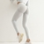 Leggings esportivos sem costura para mulher, cintura alta, elástico, cor sólid - loja online