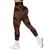 Leggings sem costura tie dye de alta cintura para mulheres