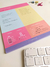 Bloco de notas diário Color Block - comprar online