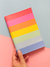 Caderninho bullet journal Rainbow