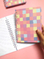 Caderno Pequeno Color Block - DeuCria Estúdio