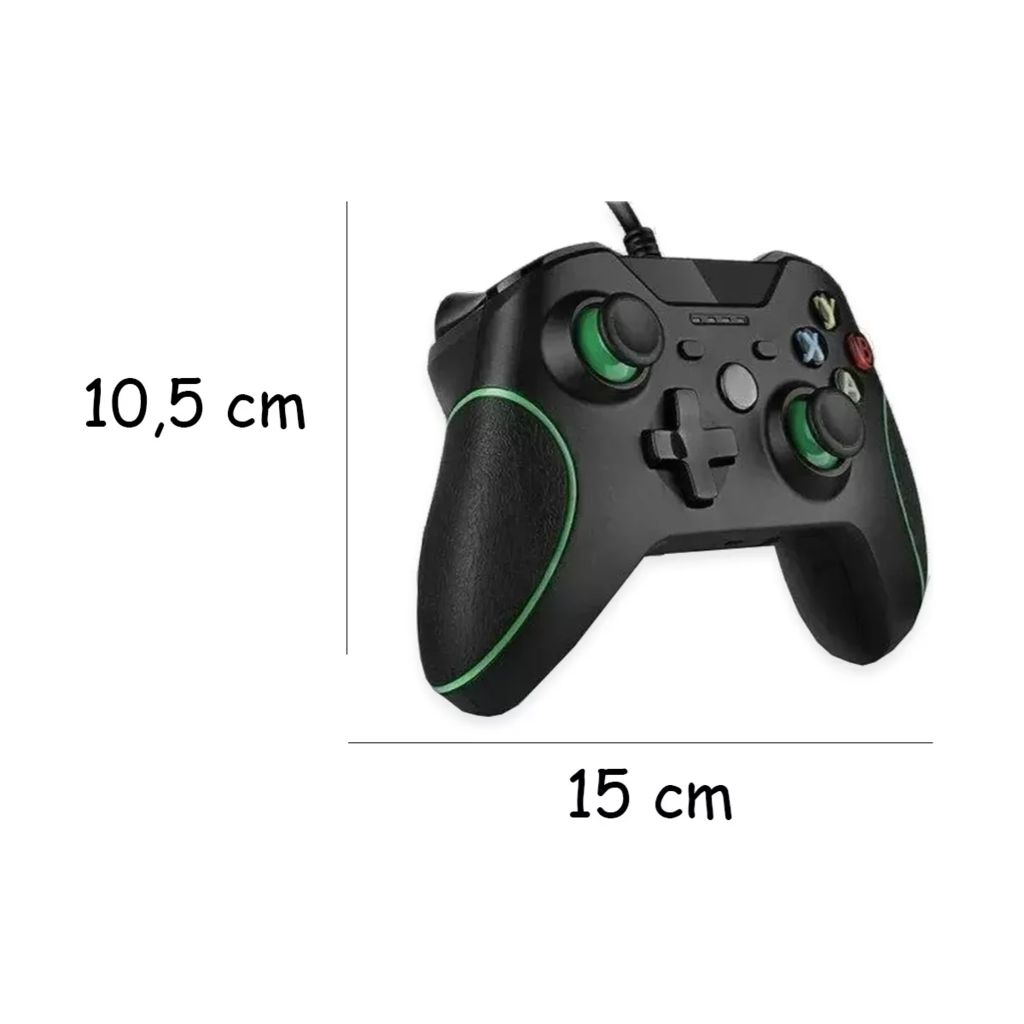 Controle Com Fio P/ Xbox Series X/s Xbox One Ps3 Pc Gamer