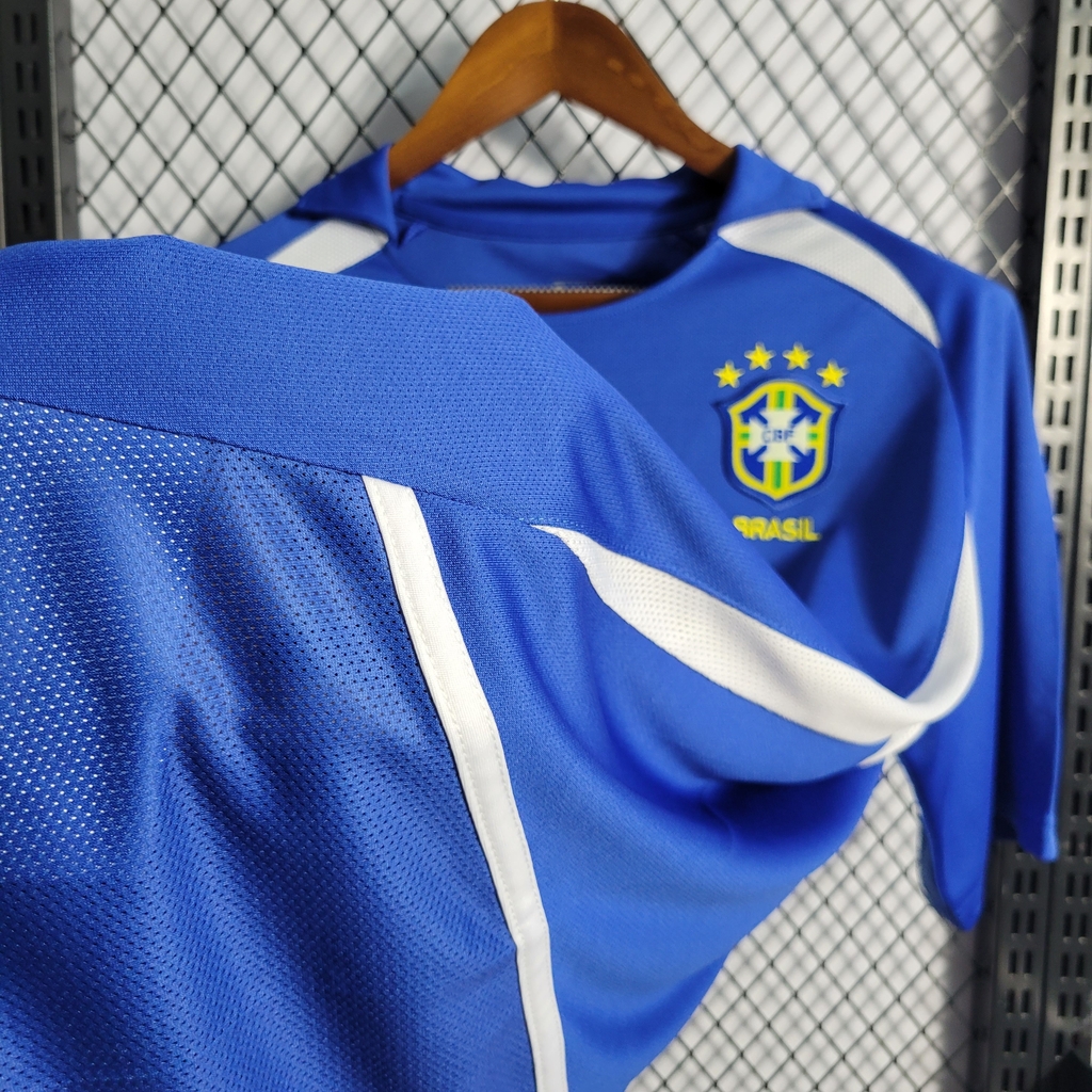 Camisa Brasil 2002 Retrô Nike Authentic