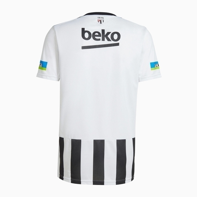 Camisa Besiktas II 22/23 Torcedor Adidas Masculina - Preto e Branco