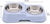 COMEDERO ELEVADO DOBLE ALTURA CV2-67 - comprar online