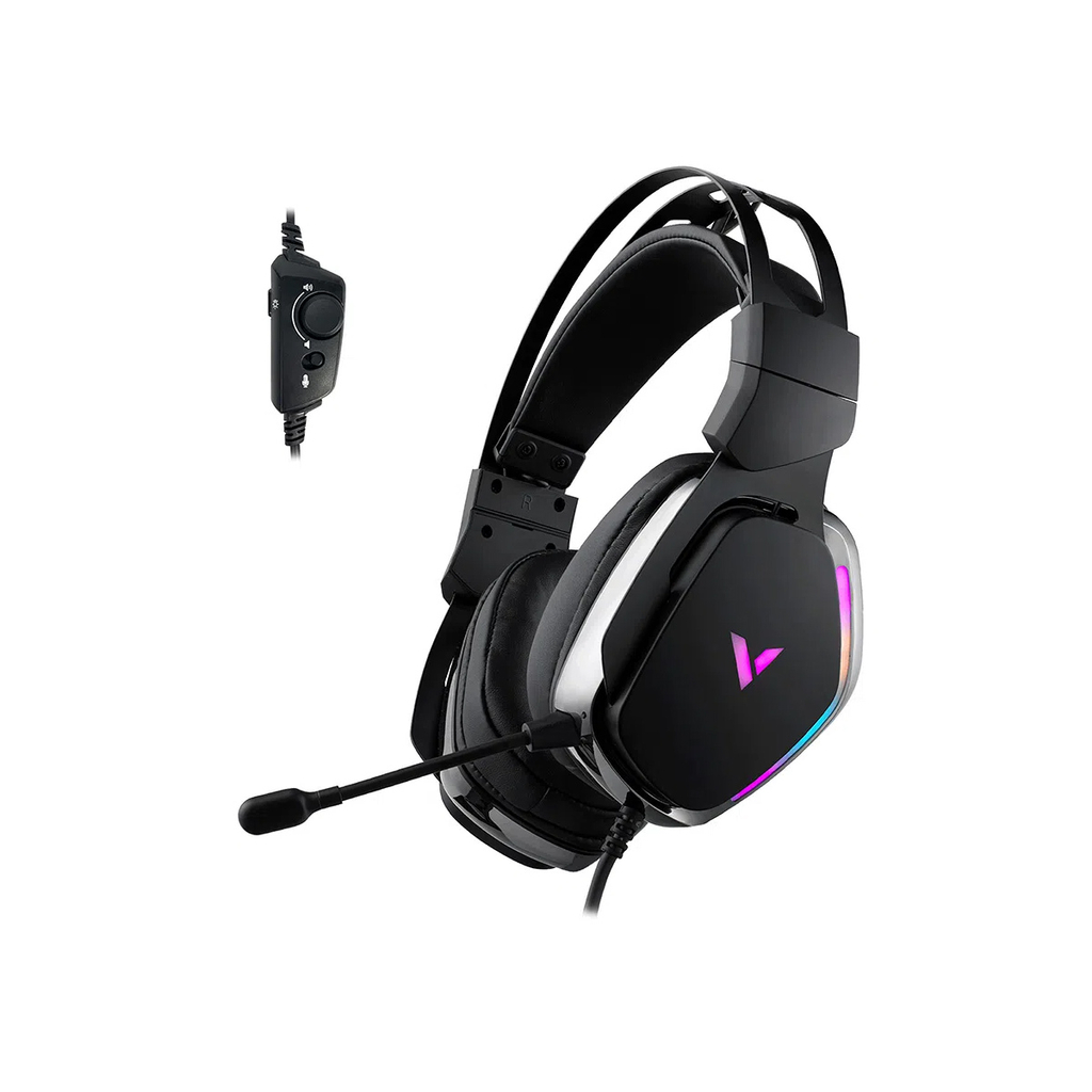 Headset Gamer Warrior Straton, LED Branco, Drivers 50mm - PH305