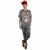 Playera Larva Calavera Azteca