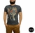 Playera Larva Lobo Sabio Huichol Gris - comprar en línea