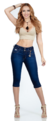 Jeans Capri SAVI JNS Stretch Mod/S3935