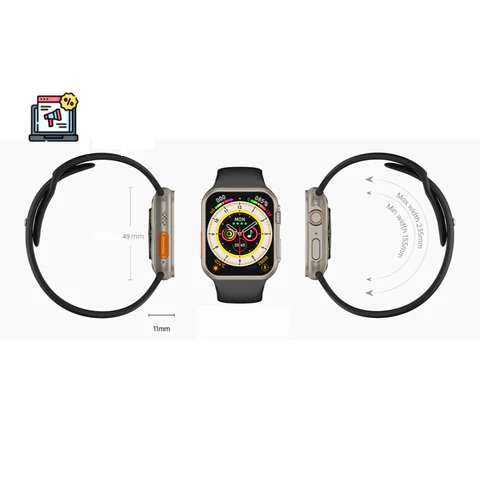 Relógio Inteligente Smartwatch Series 8 Ultra 49mm - FPNet