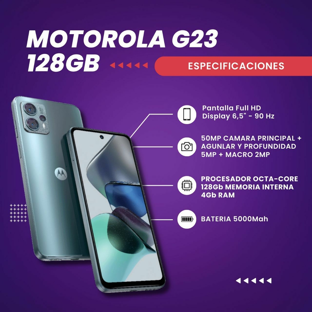 Celular Motorola G23 128GB 4GB Ram