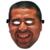 Careta Juan Roman Riquelme Famosos Cotillon Disfraz