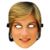 Careta Lady Di Famosos Cotillon Disfraz Fiesta