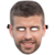 Careta Gerard Pique Famosos Cotillon Disfraz