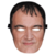 Careta Quentin Tarantino Famosos Cotillon Disfraz Fiesta