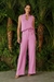 CALÇA CARGO PESPONTO CINTO FIVELA - ROSA INTUITIVO AGILITÀ