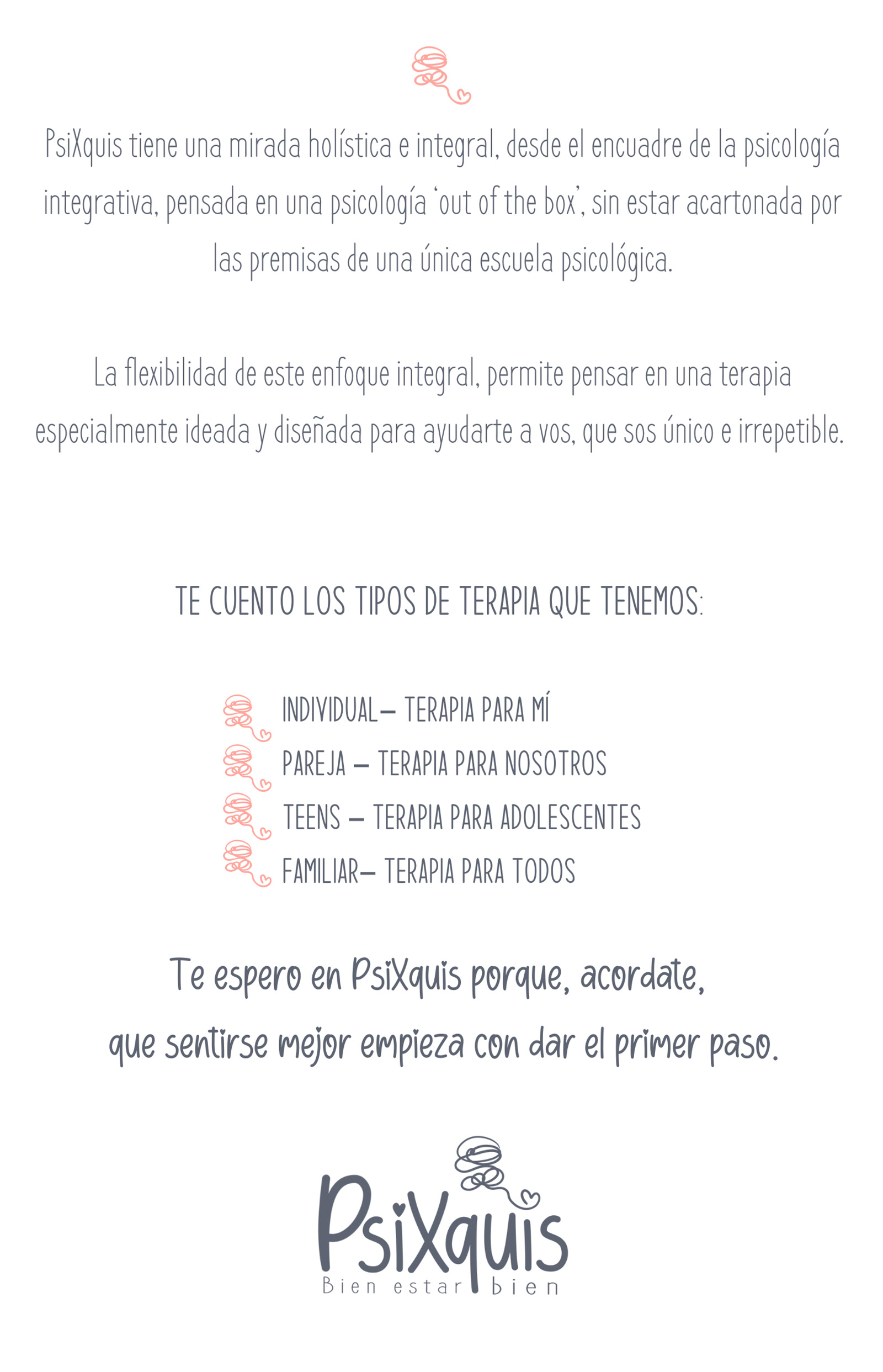 Psixquis terapia