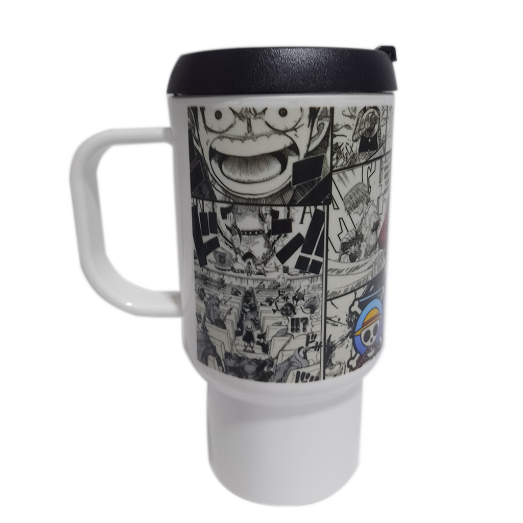 Taza Termica Ace & Luffy One Piece