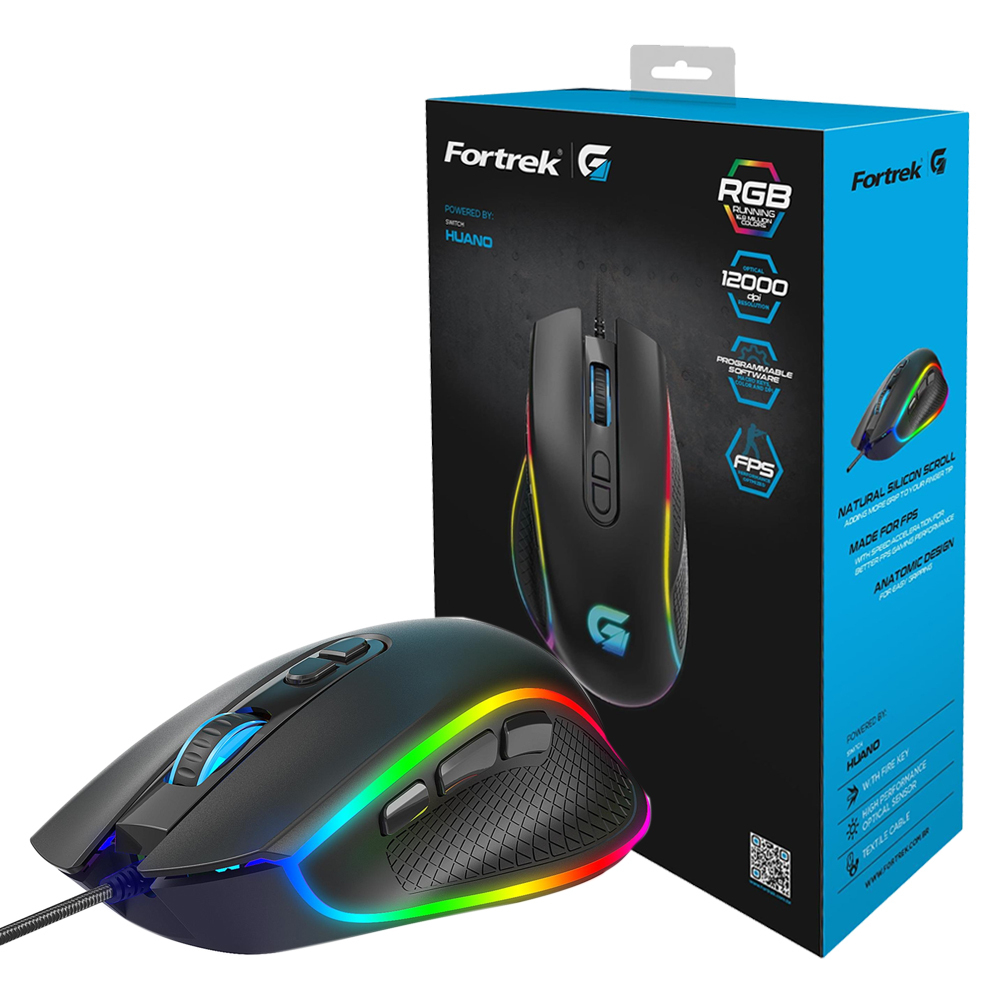 Mouse Gamer Redragon Brancoala B703 USB Com Fio - 5780