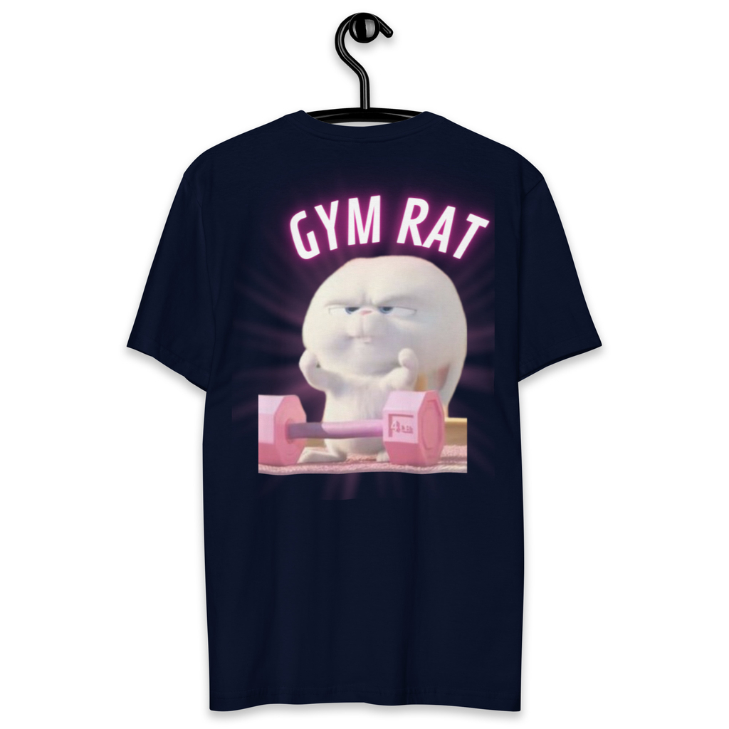 Camiseta Gym Rat Fitness Bodybuilding 1