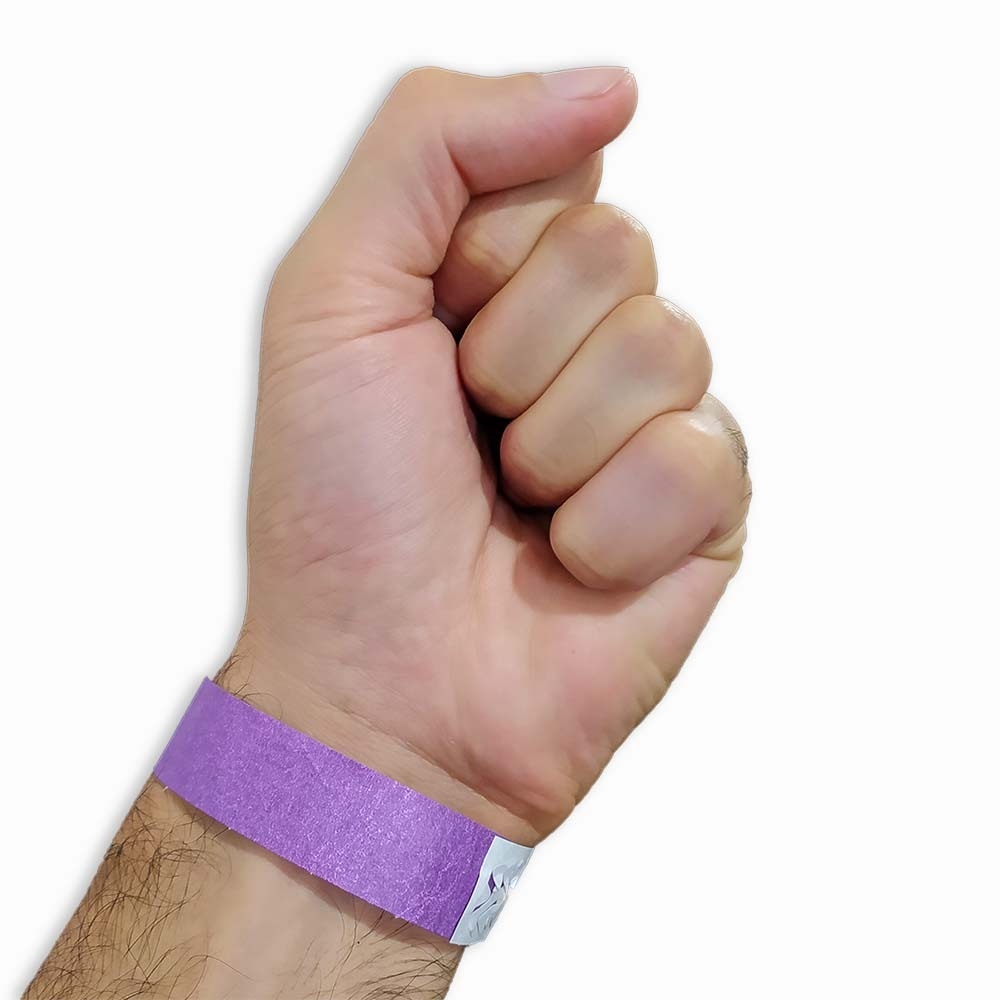 Pulseira de identificação para eventos e hospitais