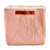Contenedor con Manija de Cuero Rosa Viejo Medium