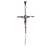 Pingente Cruz com Cristo Aço Inox (PG0046)