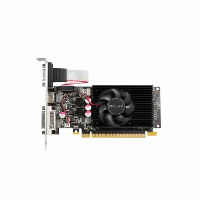 Placa de Vídeo GALAX GeForce GT 710 Low Profile 1GB DDR3 64-bit
