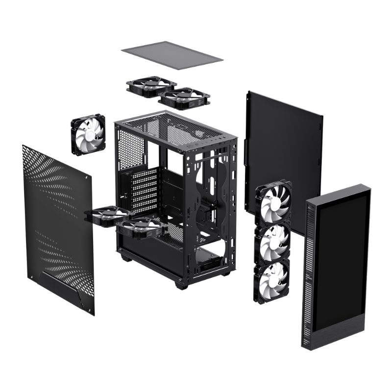 Gabinete Atx s/Fonte Gamer G539 Gamemax • JG Loja