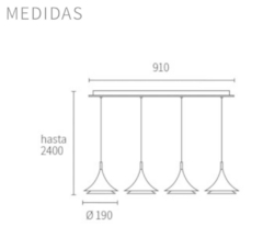 Lampara Colgante Menfis en internet