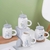 Tazas Totoro Blancas c/Tapa
