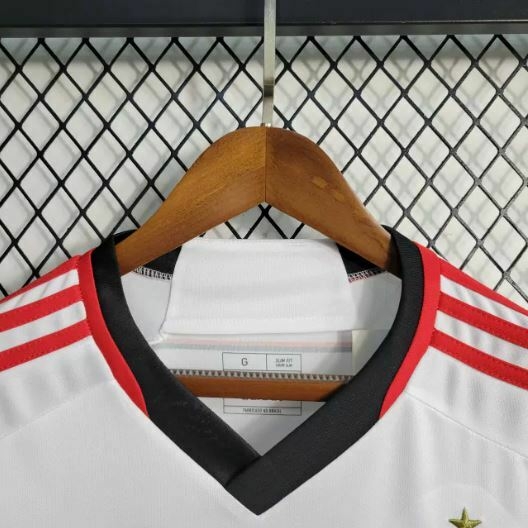 Camisa Flamengo II 21/22 - Masculino Torcedor - Branco/Vermelho