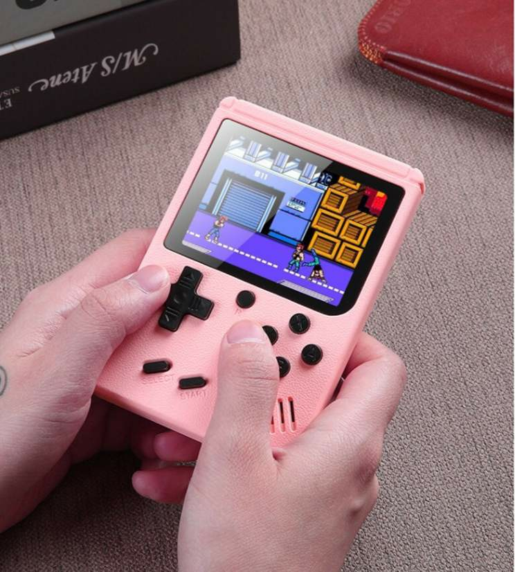 Mini Vídeo Game Boy Portátil 500 Jogos Retrô Clássicos Jogo para