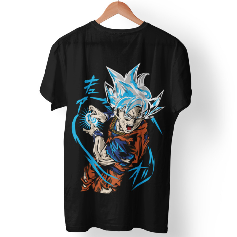 Camiseta Camisa Goku Instinto Superior Completo Dragon Ball