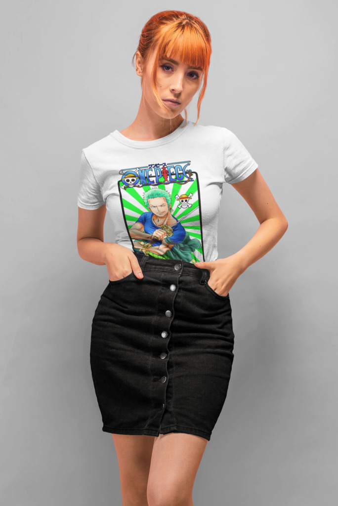 Camiseta Zoro Sola One Piece 100% Algodão - King of Print - Camiseta  Feminina - Magazine Luiza