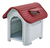 Casa para perro chico modelo City Rojo