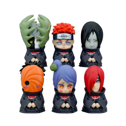 Boneco Naruto Uzumaki 25cm Action Figure Anime Troca Rosto