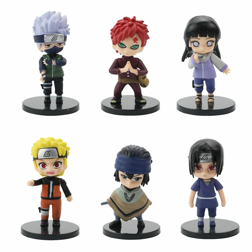 Miniaturas Bonecos de Naruto (Sasuke Classico)