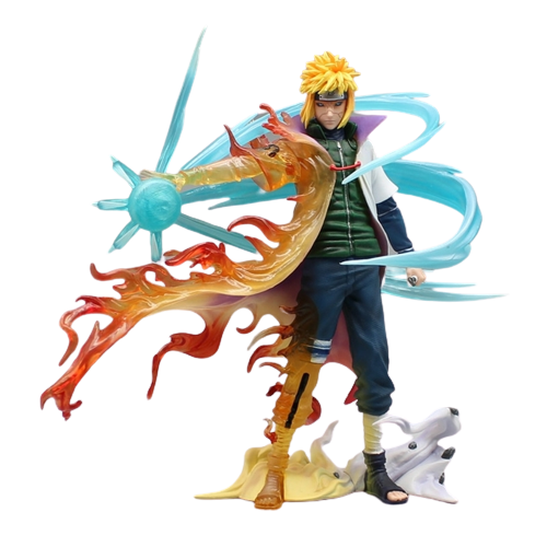 29cm anime naruto figura de ação minato namikaze figura o quarto