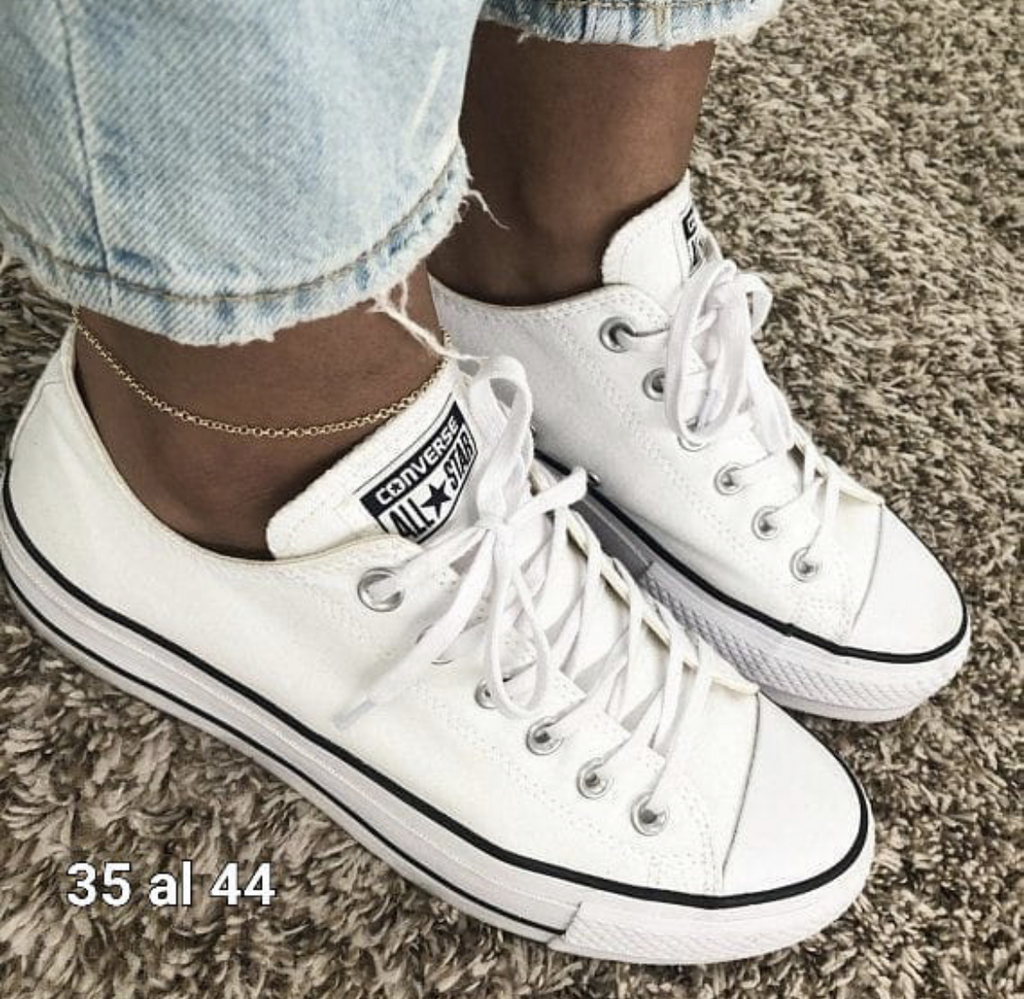 Converse blancas outlet replica