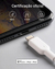 Cabo Anker MFi USB-A~Lightning branco - Loja do iPhoneDicas